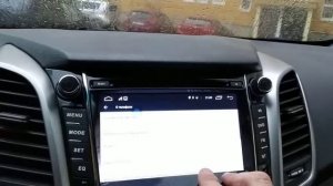 Обзор штатной магнитолы для Hyundai i30