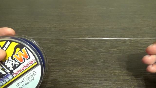Видеообзор флюра Gosen Fluoro Carbon 100% W Leader по заказу Fmagazin