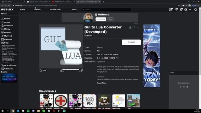 ? HOW TO MAKE AN FE SCRIPT GUI!! ? (LOADSTRING TUTORIAL INCLUDED) смотреть онлайн