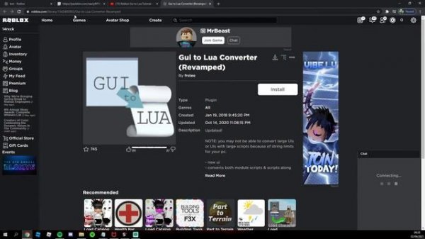 ? HOW TO MAKE AN FE SCRIPT GUI!! ? (LOADSTRING TUTORIAL INCLUDED)
