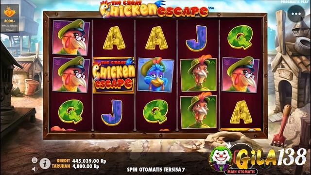 REVIEW THE CHICKEN ESCAPE PRAGMATIC PLAY | BANYAK PAKET KAYA KFC !! смотреть онлайн