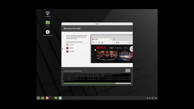 Installing Linux Mint on VirtualBox MacOS смотреть онлайн