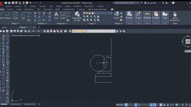 Autodesk AutoCAD 2021 Dibujo1 dwg 2020 11 01 16 07 24 смотреть онлайн