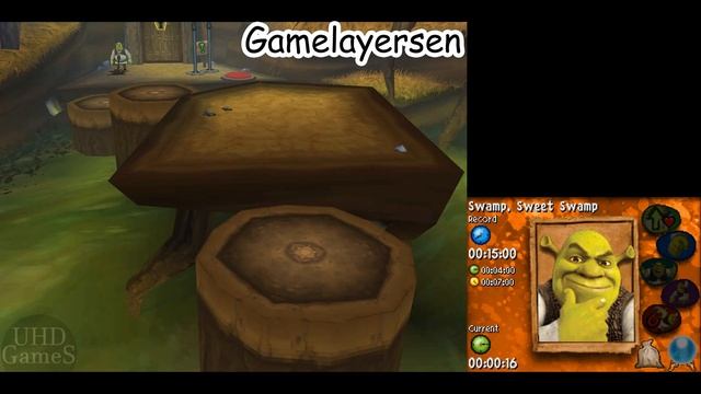 Shrek Forever After (Nintendo DS) gameplay 4K смотреть онлайн