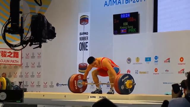 Dmitry Klokov - Full Snatch 200 kg (440 lb) in Kazakhstan, Almaty смотреть онлайн