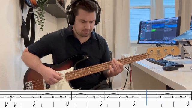 It's Called: Freefall BASS tutorial (Rainbow Kitten Surprise)- with TAB смотреть онлайн
