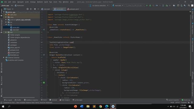 Flutter with PHP and MySql - Build Photo App #2 смотреть онлайн