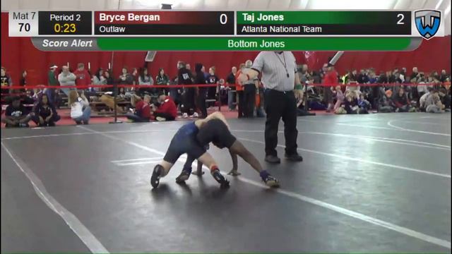 70 Bryce Bergan Outlaw vs Taj Jones Atlanta National Team 6474250104 смотреть онлайн
