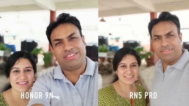 New Honor 9N vs Redmi Note 5 Pro Camera Comparaison смотреть онлайн