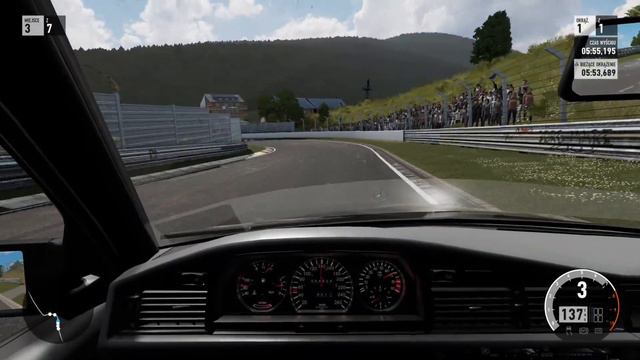 1990 Mercedes 190E 2.5-16 EVOLUTION II | Forza Motorsport 7 | Nürburgring | Logitech G920 | Gamepla