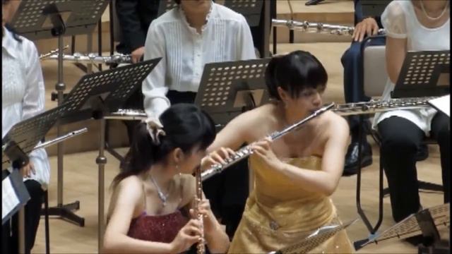 Flute Duo Arko: F.Doppler Konzert für 2 Flöten in d-Moll смотреть онлайн
