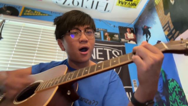 Sarah - Alex G (Acoustic Guitar & Vocal Cover) смотреть онлайн