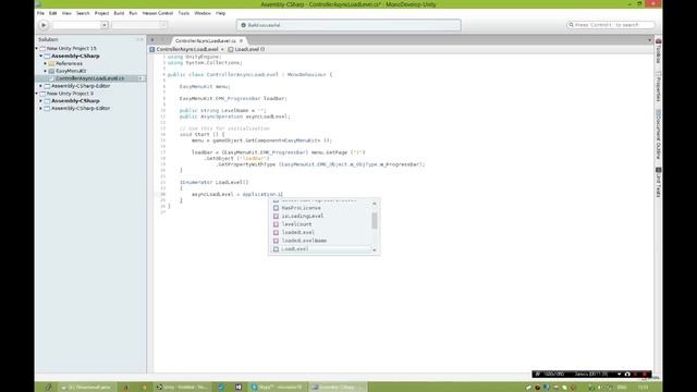Unity3D Урок 6: Асинхронная загрузка уровня смотреть онлайн