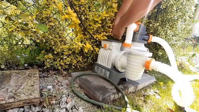 Bestway ( 58497 ) 5678 L/H filtr piaskowy / Flowclear sand filter setup / SKIMMER TEST смотреть онлайн