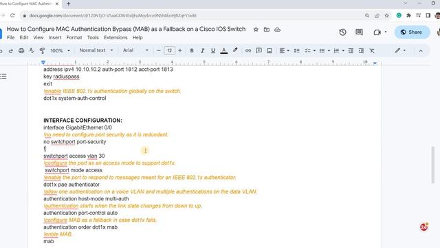 How to Configure MAB as a Fallback on a Cisco IOS Switch | 802.1X | Step by Step смотреть онлайн