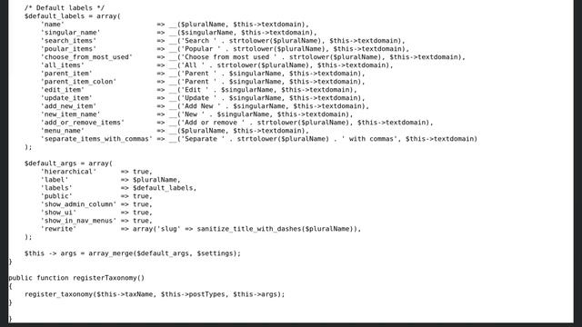 Wordpress: Why is the Wordpress taxonomy not registering? смотреть онлайн