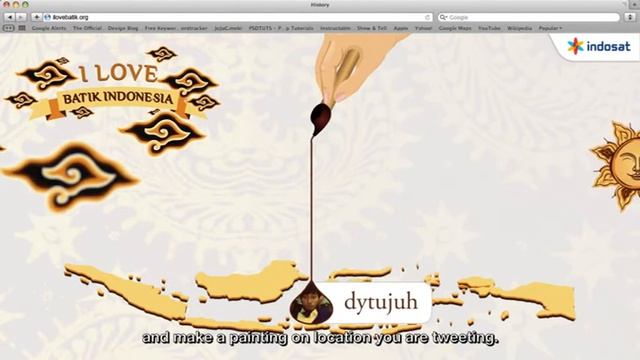 I Love Batik for Indosat смотреть онлайн