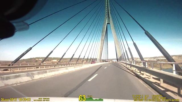 Мост граница Португалии Испании смотреть онлайн