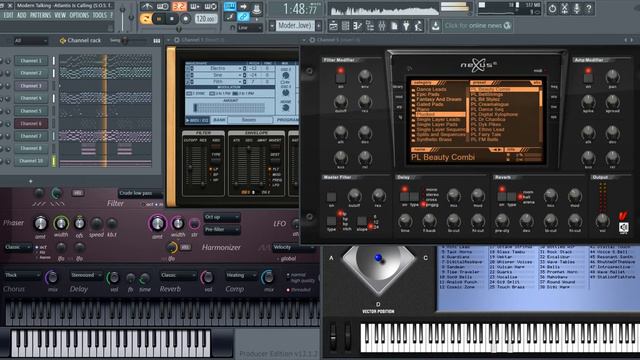 Modern Talking - Atlantis Is Calling (S.O.S. for Love) FL Studio remix смотреть онлайн