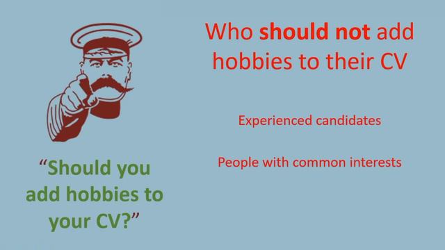 CV hobbies and interests - Should you add them? And how? смотреть онлайн