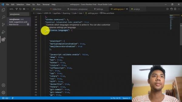 How To Type emoji On Visual Code Studio
