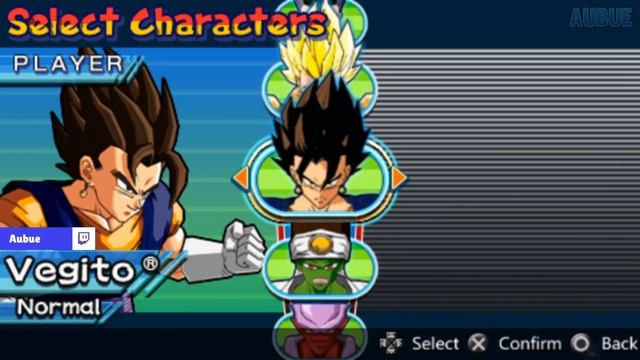 Dragon Ball Z: Shin Budokai All Characters [PSP]