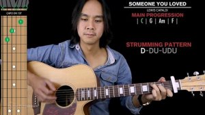 Someone You Loved Guitar Cover Lewis Capaldi  🎸 |Tabs + Chords|