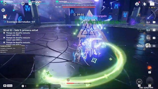 ¡Nuevo vs viejo meta! 9 estrellas en el Abismo 12 | Genshin Impact 3.4 смотреть онлайн