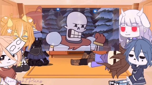 Undertale Reacts Part 2 ||Gacha Club|| смотреть онлайн