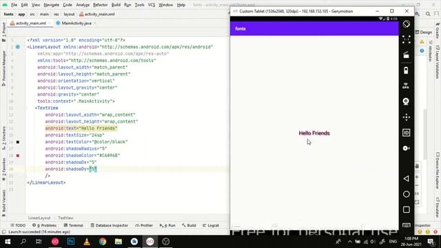 How To Make Modern 3D Text On Android Studio. смотреть онлайн