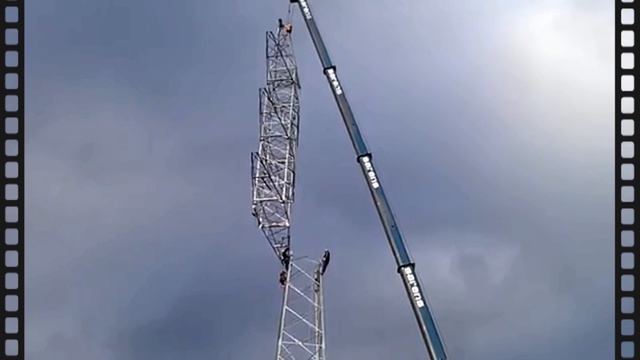 Установка опоры 400 kV смотреть онлайн