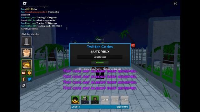 *NEW* UPDATE! HERO* CODES! [Trading] Ultimate Tower Defense ROBLOX смотреть онлайн