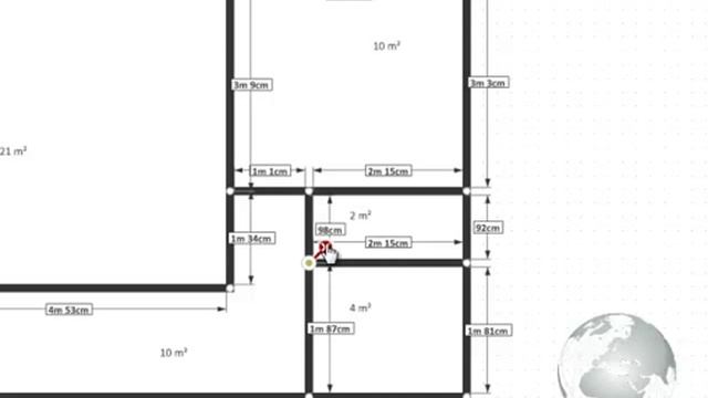Как сделать план квартиры или комнаты. Бесплатно и онлайн!