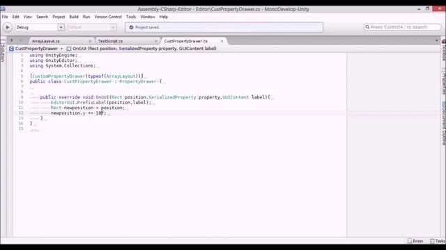Unity3D - 2D Array In Inspector смотреть онлайн