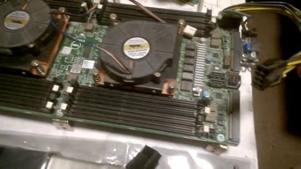 Начал сборку "супермашины" на паре Tesla K80