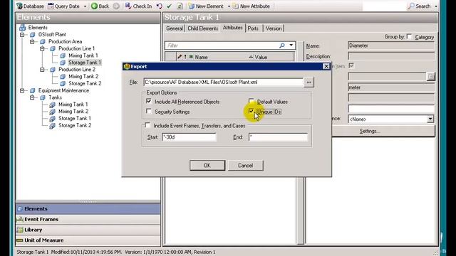 OSIsoft: Import/export AF objects using XML with the PI System Explorer. v2010 смотреть онлайн