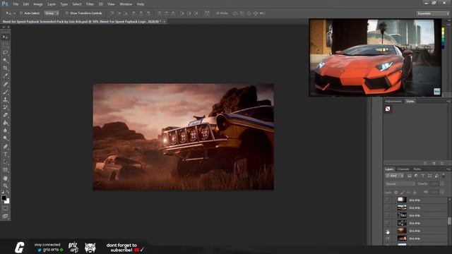 ✅ Need for Speed Payback Free Screenshot Pack 2017 | Photoshop CS6 & CC смотреть онлайн