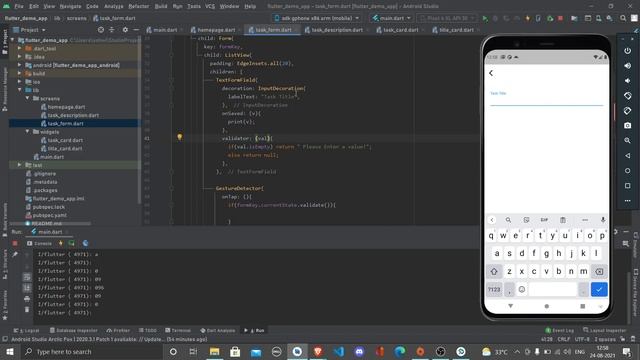 Module 9 Building Todo Application Part 5 | Flutter Development with Dart | Mobile Development смотреть онлайн