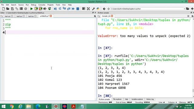Python Theory Part 16B: Python Native Data Types (Tuples) смотреть онлайн
