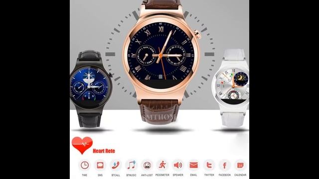 2015 New Arrive S3 Smart watch Heart rate IPS MTK2502 BT4.0 SmartWatch смотреть онлайн
