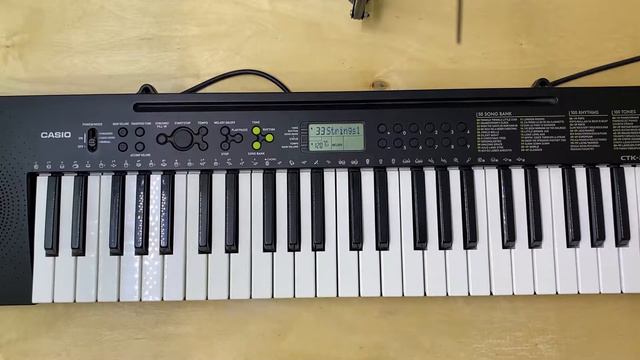 casio ctk 240 sound check and preset sound смотреть онлайн