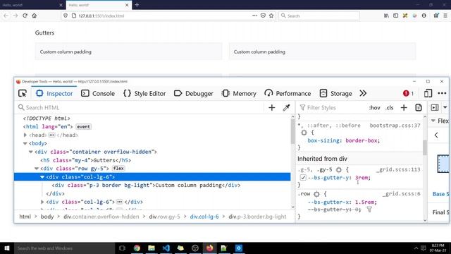 Bootstrap Gutters(Hindi) смотреть онлайн