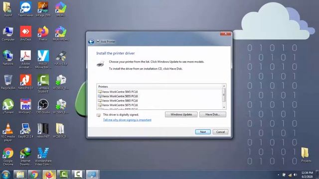 How to install Xerox Printer driver || installation and configuration смотреть онлайн