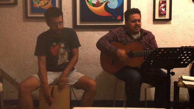 Sergio Ortega y Matíss Ocampo en las bohemias de los martes. Canción: Cama y Mesa /Roberto Carlos. смотреть онлайн