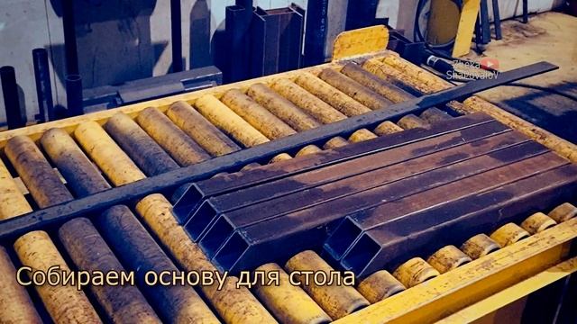 Стол из деревянных обрезков своими руками смотреть онлайн