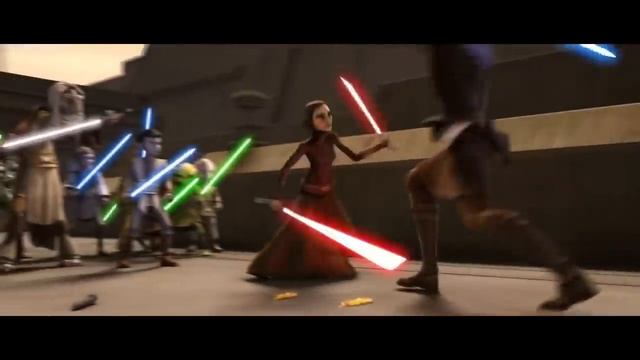 Star Wars The Clone Wars Anakin Skywalker VS Barriss Offee смотреть онлайн
