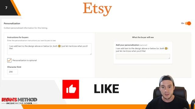 Etsy Personalization Tutorial (Printful Integration, 2021) смотреть онлайн