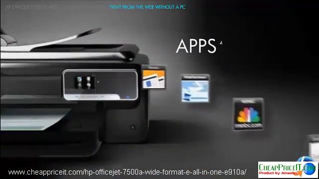 HP Officejet 7500A Wide Format e-All-in-One E910a смотреть онлайн