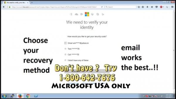 How to Reset xbox live Account Password