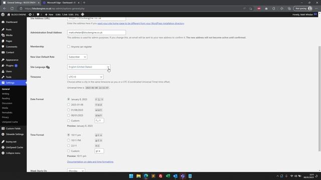 How to change the language within your WordPress install смотреть онлайн